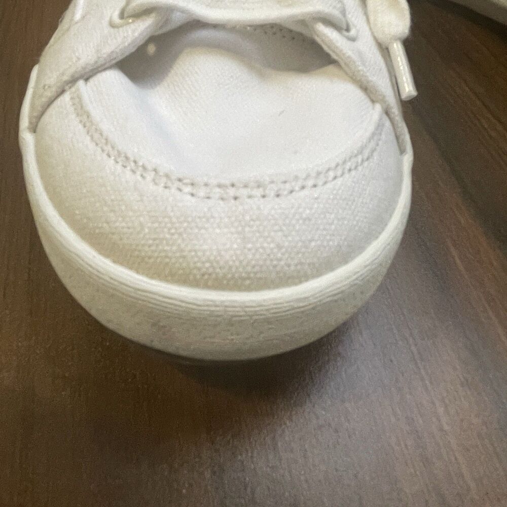 Taos Womens White Moc Star 2 Canvas Casual Sneakers Size 8 Classic Capsule - Picture 6 of 16